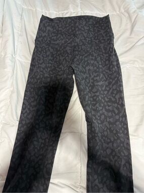 Lululemon Black Animal Print Leggings